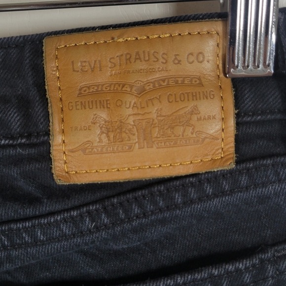 Levi's Premium Low Pitch Bootcut Jeans Size 27 Mid Rise Faded Distressed Wash - Picture 10 of 10